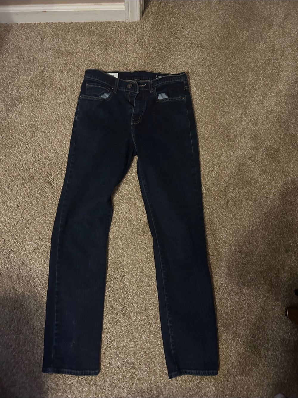 Sonoma Dark Blue Straight Jeans
